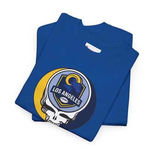 Grateful Dead - Los Angeles Rams Grateful Dead Steal Your Face T-Shirt - NFL - StealieShop
